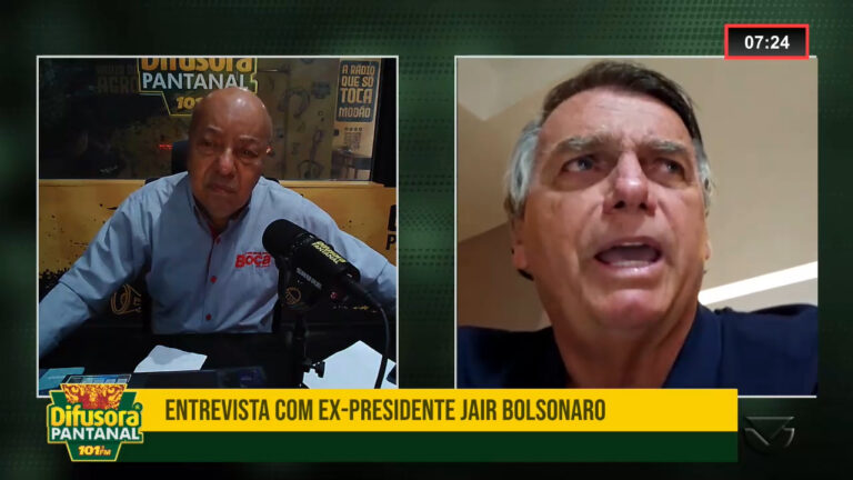 Entrevista com Ex-presidente Jair Bolsonaro – 16/02/2024 – Programa Boca do Povo