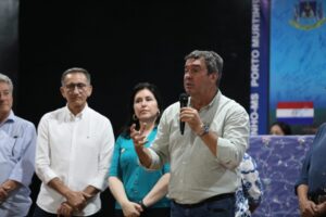 Comitiva destaca cenário de oportunidades da Rota Bioceânica em visita a ponte binacional em MS