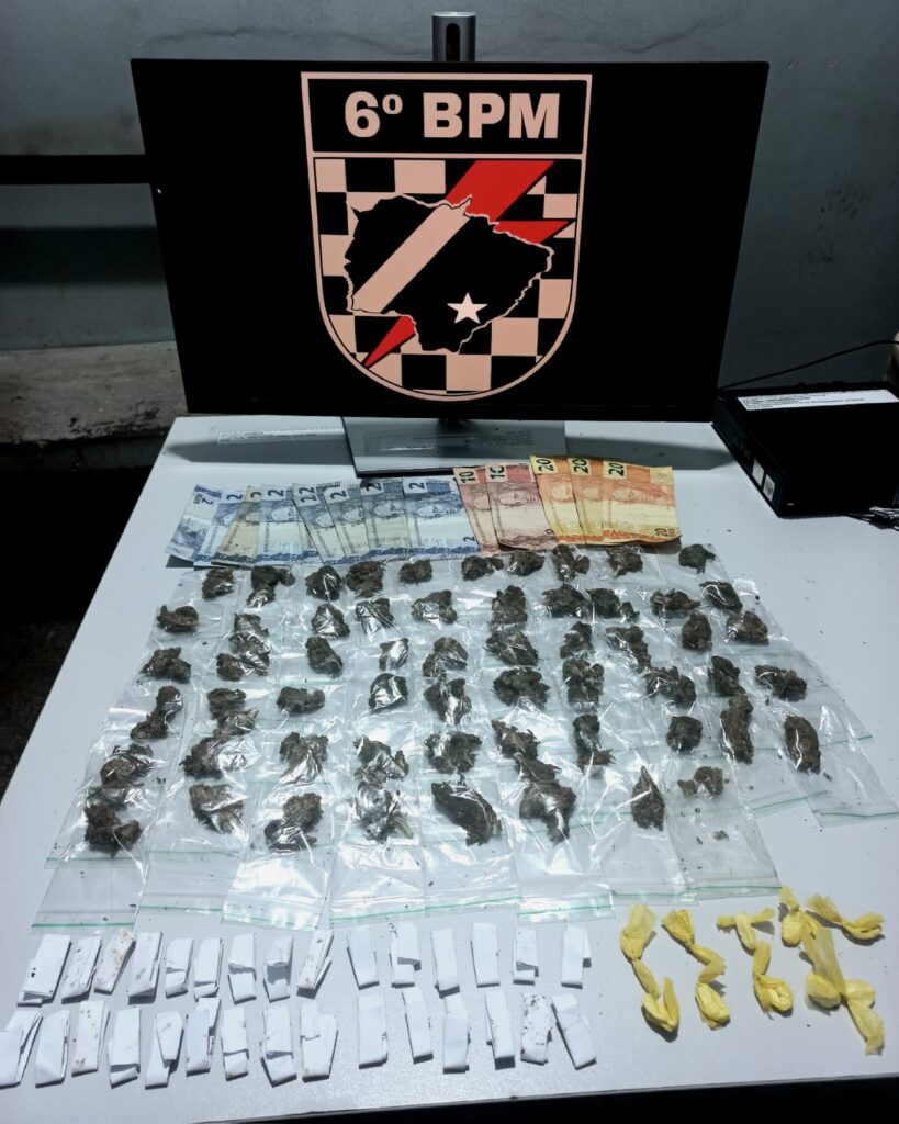 Força tática de Corumbá prende homem por tráfico de drogas