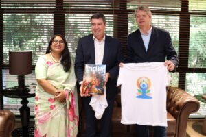 Governo de MS apresenta produção agrícola, industrial e ecoturismo à representante da Índia