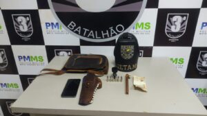 PMMS apreende três armas de fogo em menos de 24 horas em Dourados