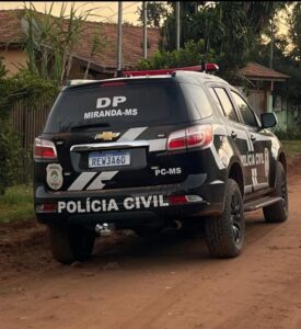 Polícia Civil age rápido e prende autor de furto eletrônico em Miranda