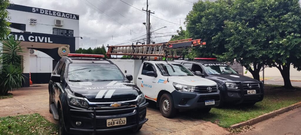 Polícia Civil e Energisa deflagram operação “Conta Justa”, em Campo Grande, identificam autores de furto e prendem cinco pessoas