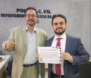 5ª DP recebe certificado em reconhecimento por qualidade e eficiência na condução de inquéritos policiais