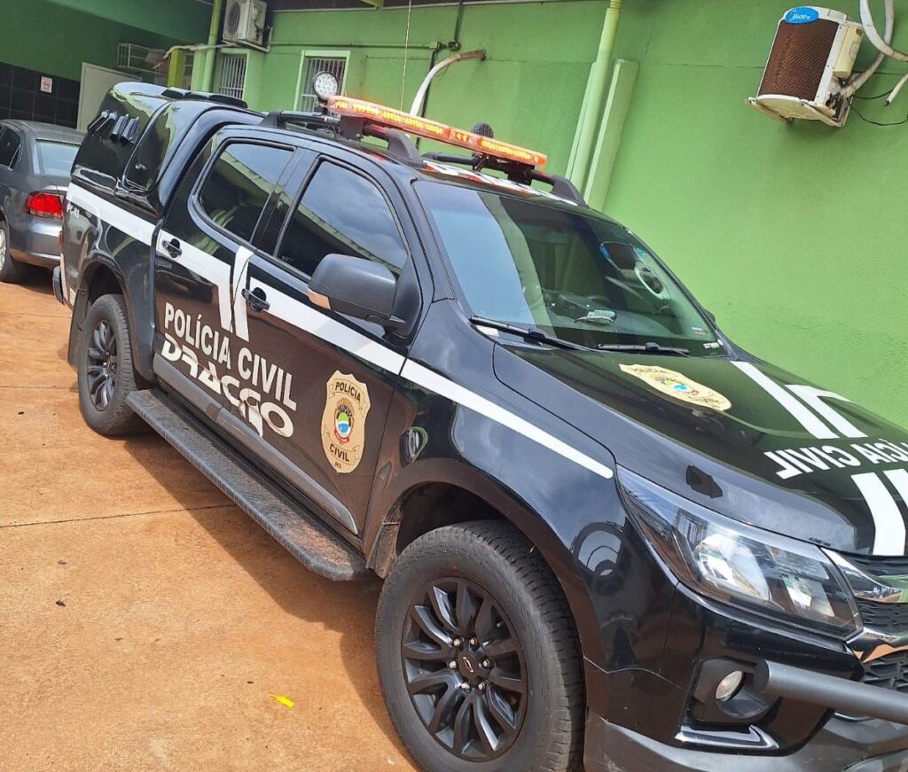 Autor de homicídio ocorrido em Santa Catarina foi preso pela Polícia Civil do Mato Grosso do Sul