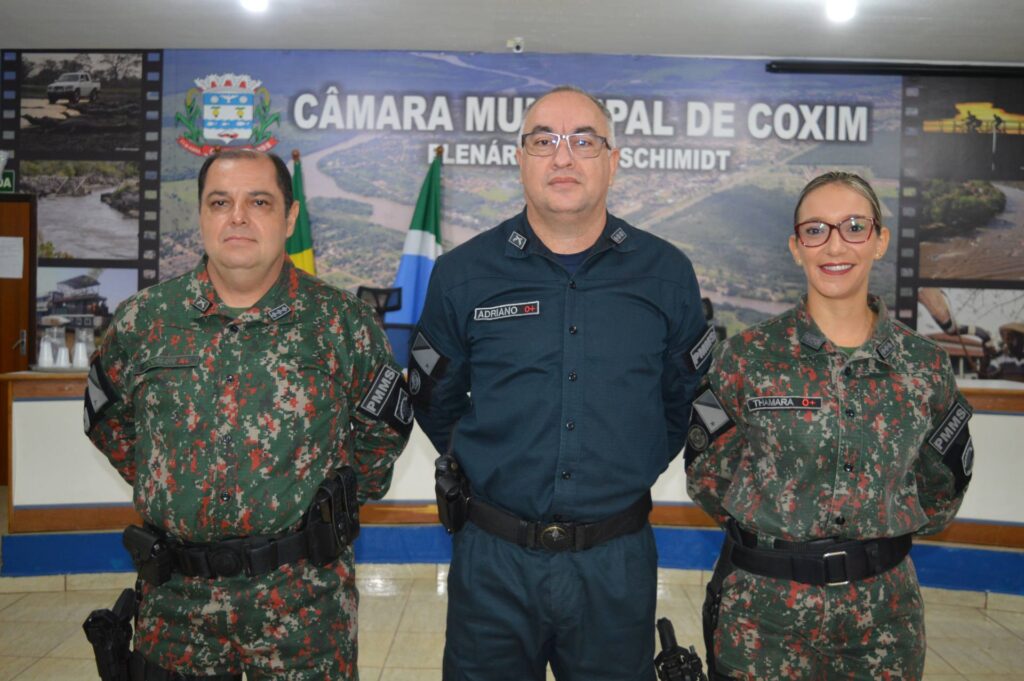 Comandante do 5º BPM participa da passagem de comando da 3ª Companhia de Polícia Militar Ambiental de Coxim