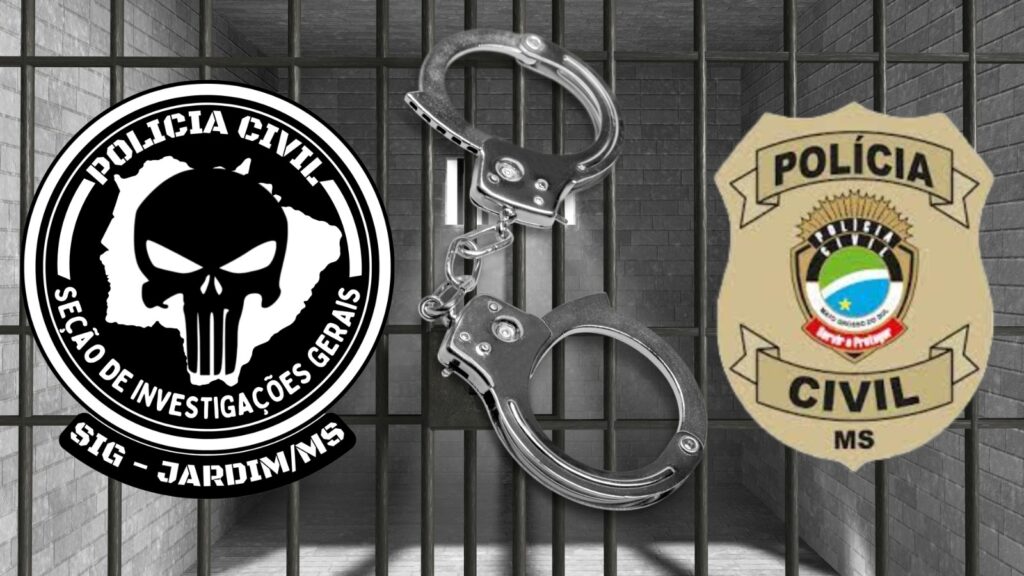 Condenado por estupro de vulnerável é preso pela Polícia Civil em Jardim