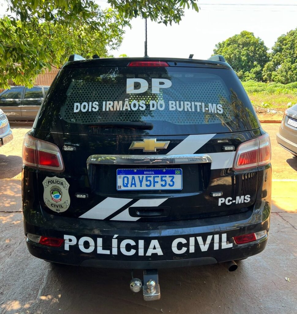 Condenado por furtos e tráfico de drogas no Mato Grosso é preso pela Polícia Civil do Mato Grosso do Sul em Dois Irmãos do Buriti