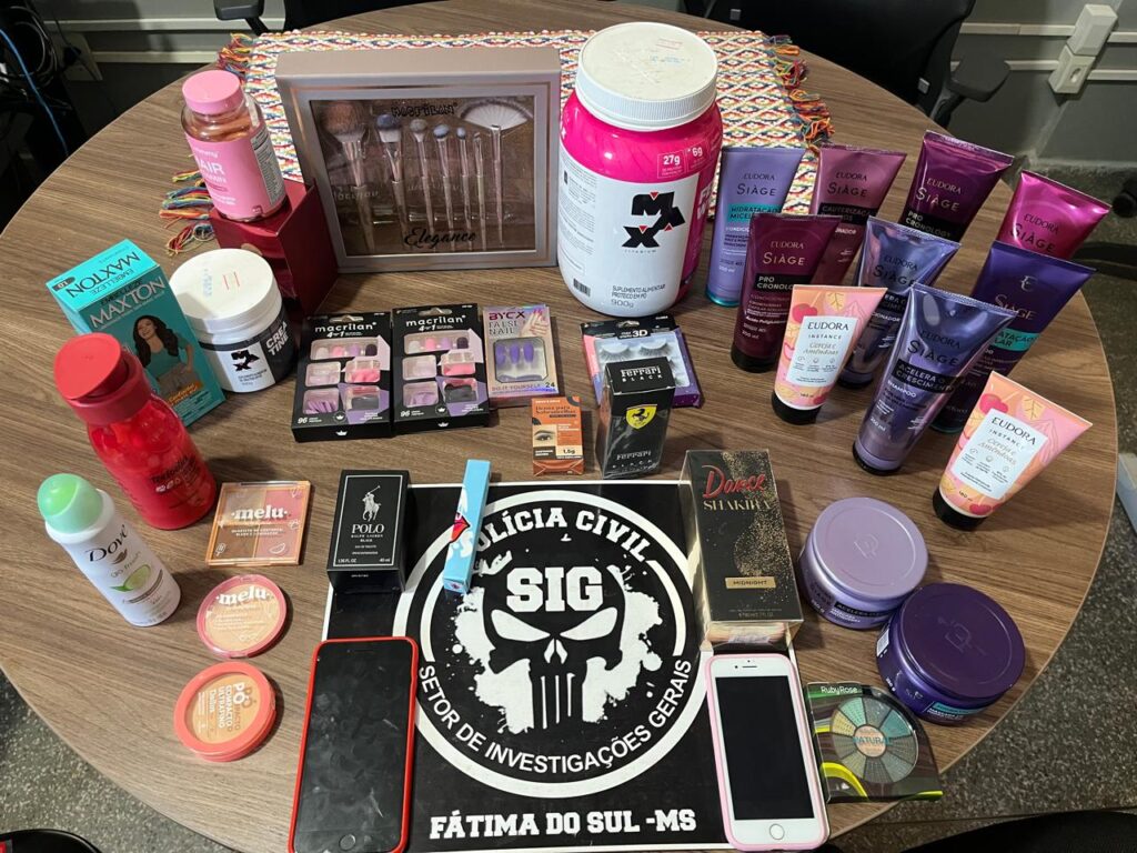 Dupla que praticava estelionatos em comércio de Fátima do Sul é presa pela Polícia Civil