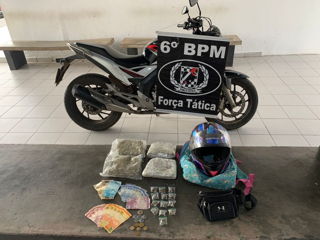 Força Tática de Corumbá prende homem e mulher por tráfico de drogas