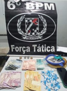 Força Tática de Corumbá prende mulher por tráfico de drogas