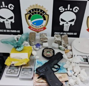 Polícia Civil desarticula ponto de comercialização de entorpecente em Ribas Do Rio Pardo