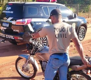 Polícia Civil recupera moto furtada e identifica suspeitos em Bataguassu