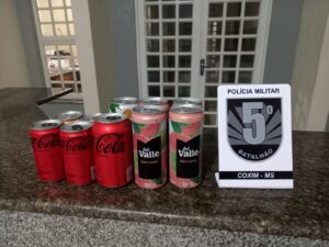 Polícia Militar prende autores em flagrante por furto em Coxim