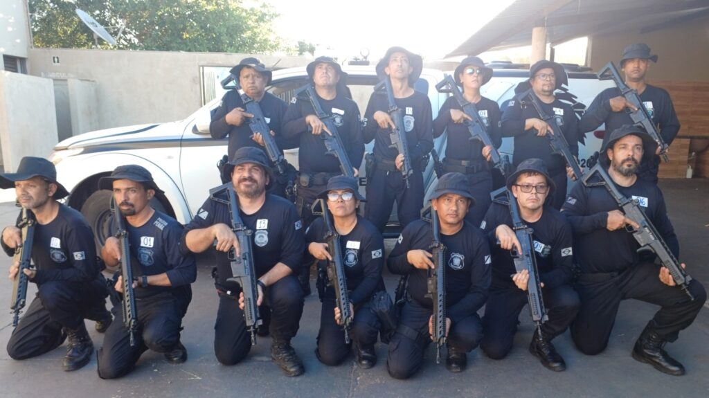 Policiais civis de destacam em curso promovido pela Escola Penitenciária em Jardim