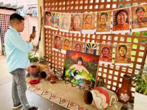 ‘Aldear Espaços’ é ação da Cidadania que leva cultura indígena a prédios públicos