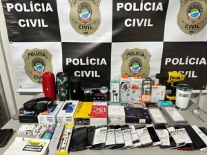 A Polícia Civil elucida quatro furtos ocorridos nos últimos 2 dias em Batayporã