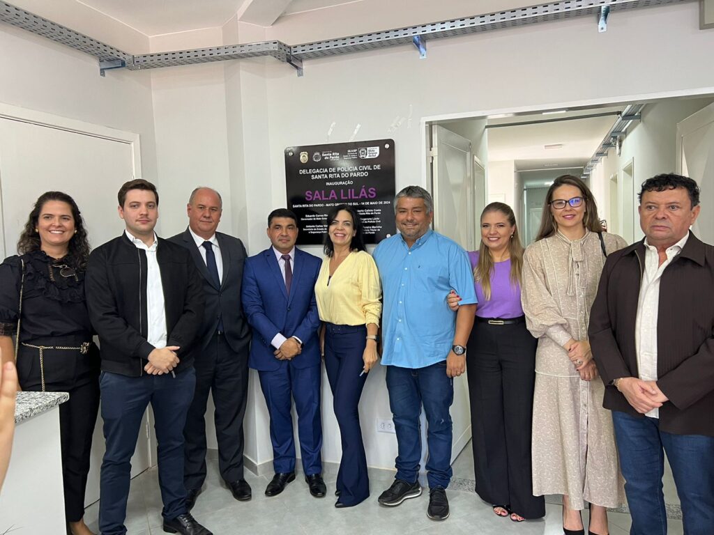 Inaugurada 38ª Sala Lilás em Santa Rita do Pardo