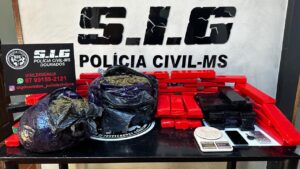 Polícia Civil apreende 61kg de maconha em Dourados