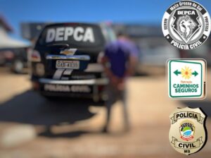 Polícia Civil cumpre mandado de prisão por estupro de vulnerável durante Operação “Caminhos Seguros – 2024” em Itaporã