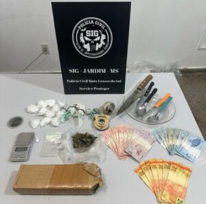 Polícia Civil deflagra operação “Argos”, para repressão ao tráfico de drogas em Jardim
