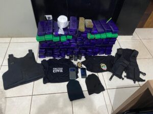 Polícia Civil desarticula entreposto e prende duas pessoas foragidas da justiça em Amambaí