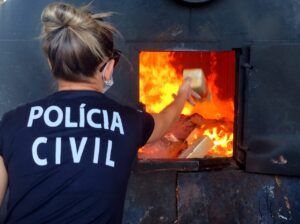 Polícia Civil incinera mais de uma tonelada de drogas em Bataguassu