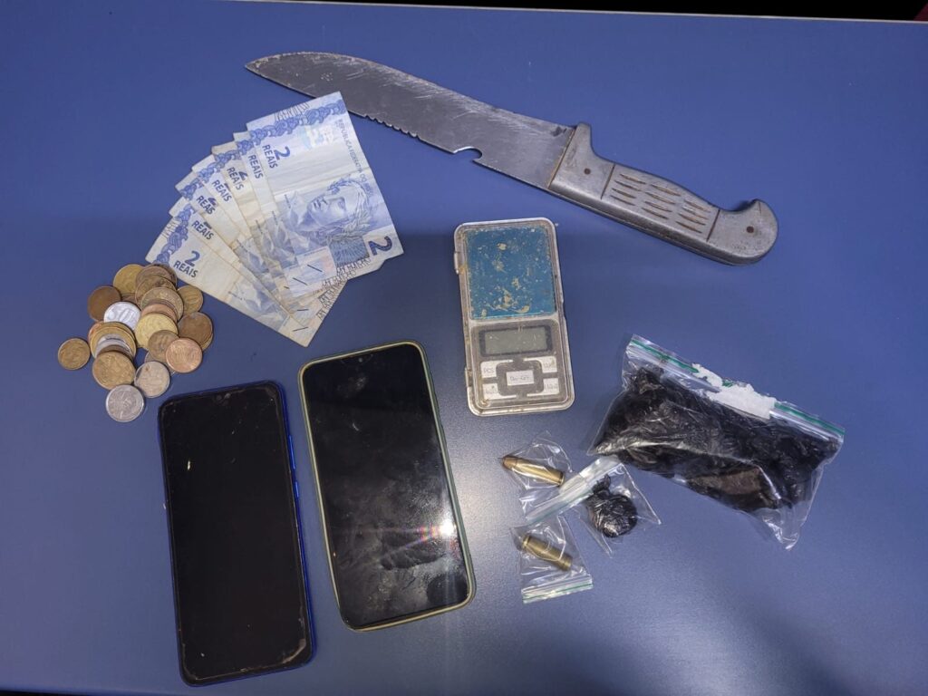 Polícia Civil prende em flagrante indivíduo por tráfico de drogas em Sidrolândia