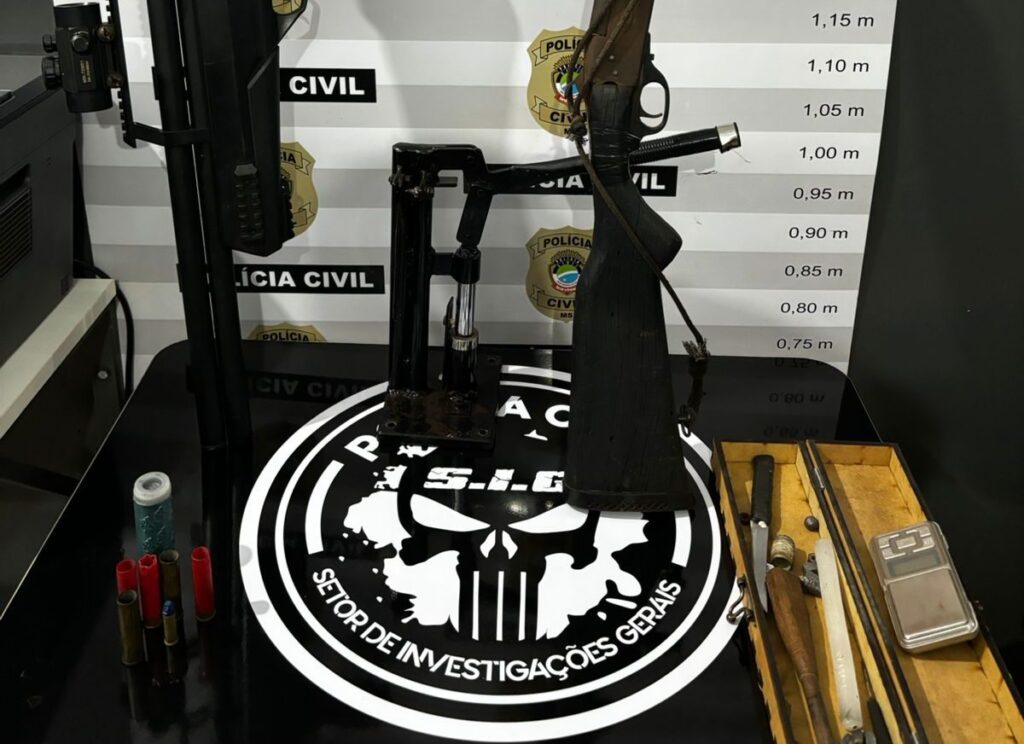 Polícia Civil prende homicida foragido no assentamento Santa Luzia em Nova Alvorada do Sul