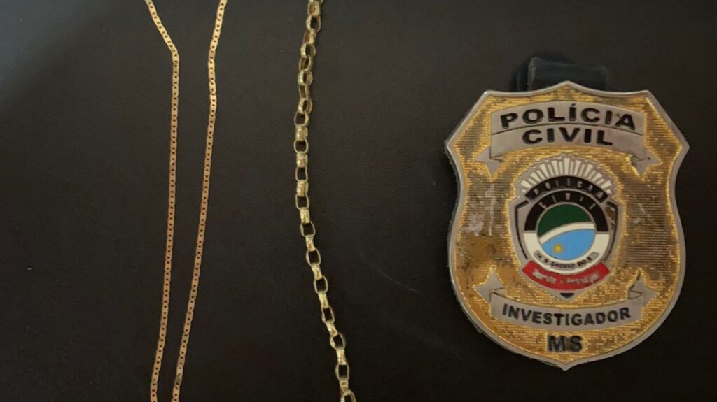 Polícia Civil prende suspeito em flagrante por furto de joias e celulares em Corumbá