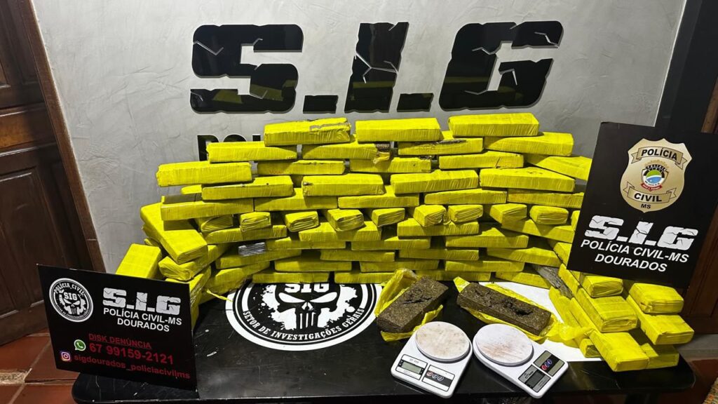 Polícia Civil realiza operação contra o tráfico de drogas na “favelinha do Jockey” em Dourados