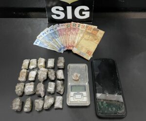 Polícia Civil realiza prisão em flagrante de tráfico de drogas em Nova Andradina