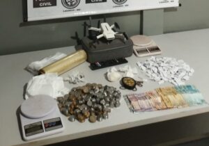 Polícia Civil recupera objetos furtados em menos de 24 horas e fecha boca de fumo em Ladário