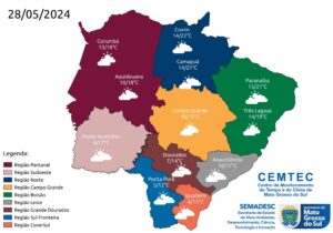 Terça-feira tem probabilidade de geada e pode registrar a temperatura mais baixa até o momento