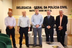 Delegado-Geral da Polícia Civil recebe visita do Secretário Municipal de Segurança Pública, para tratar de ações conjuntas