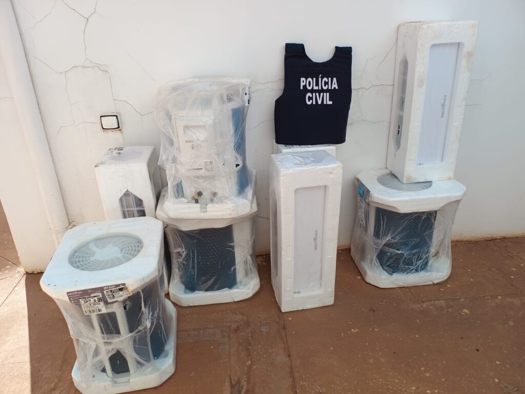 Polícia Civil, com apoio da Polícia Militar, identifica autores de furto e recupera produtos avaliados em R$10.000,00 em Brasilândia
