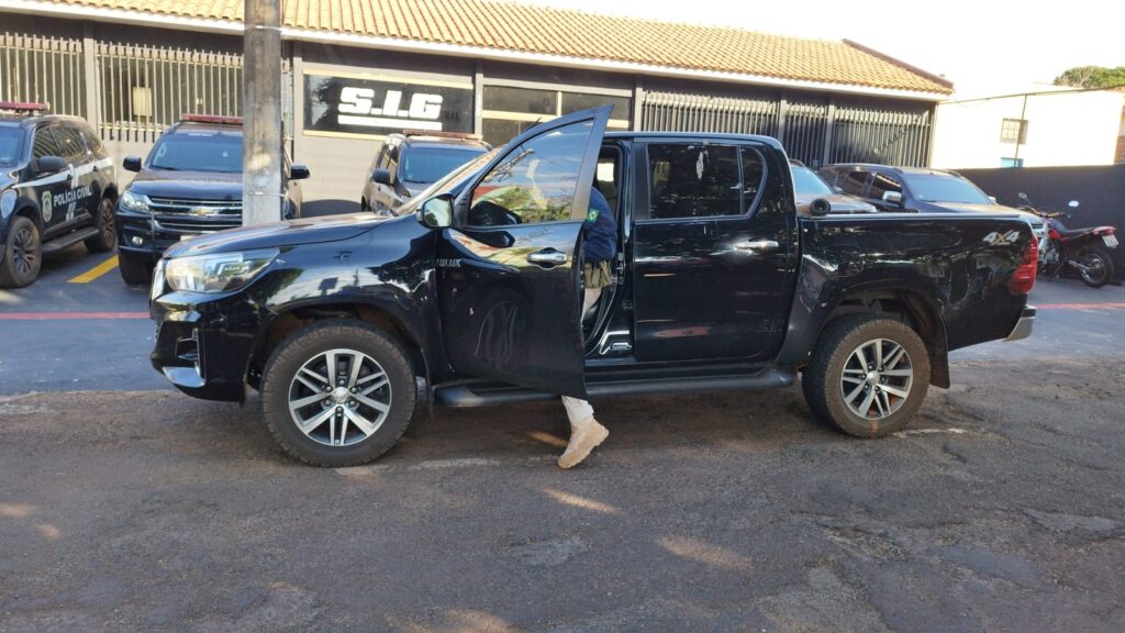 Polícia Civil com apoio da Polícia Rodoviária Federal desmantela quadrilha especializada em furtos de caminhonetes