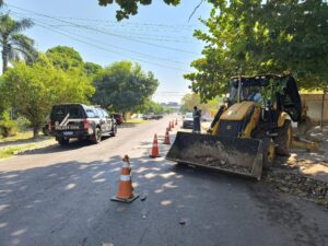 Polícia Civil e SANESUL descobrem ligação clandestina de água em condomínio no Bairro Maria Leite, em Corumbá