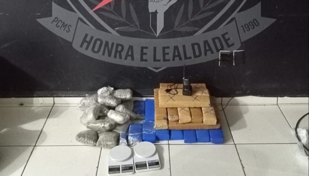 Polícia Civil fecha ponto de distribuição de drogas em Campo Grande