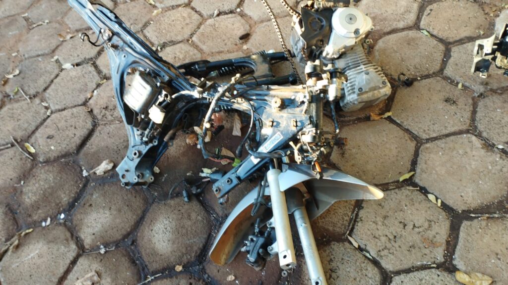 Polícia Civil identifica desmanche de moto em Campo Grande