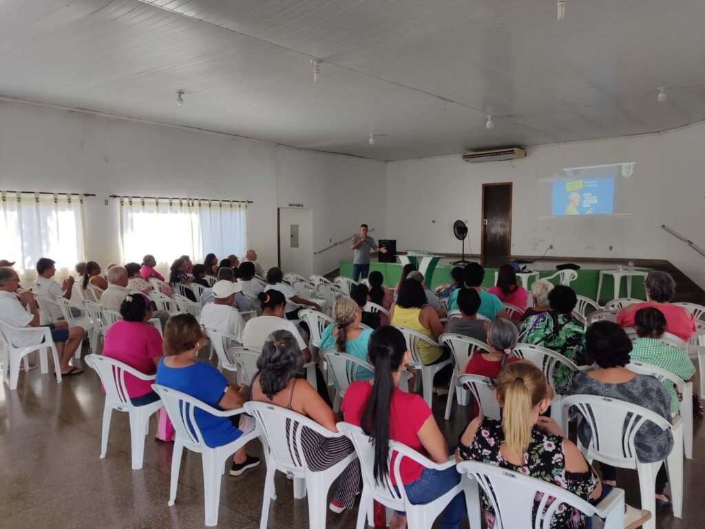 Polícia Civil, no âmbito da Operação Virtude, realiza palestra para grupo de idosos em Fátima do Sul