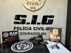 Polícia Civil prende grupo envolvido com venda de armas ilegais