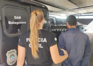 Polícia Civil prende, por descumprimento de medida protetiva, homem que se intitula profeta em Bataguassu