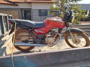 Polícia Civil recupera moto furtada em Itaporã
